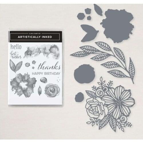 Plant Series New Metal Cutting Dies Stamps Dies Scrapbooking Mold Cut DIY Handmade Tools Craft Decoration Stamps and Dies 2021