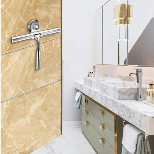 2021top Home Decor Stainless Steel Window Glass Wiper Cleaner Squeegee Shower Bathroom Mirror Brush Домашний Декор