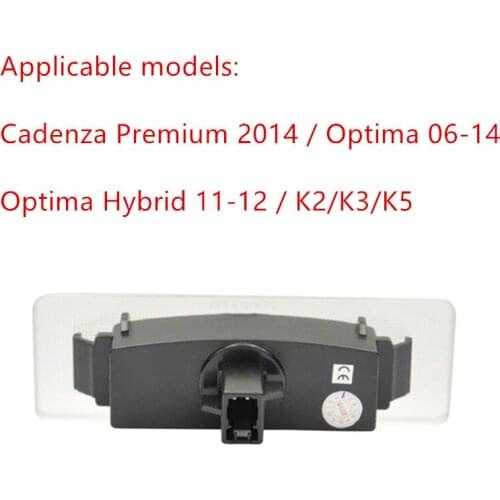 Led License Number Plate Light For Kia K2 K3 K5 06-14 Error Free Lamps Optima Hybrid 11-12