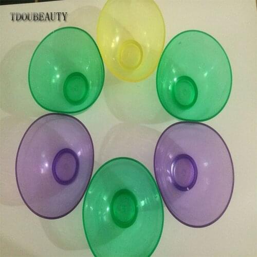 TDOUBEAUTY New Brand High Quality 6PCS Lab Flexible Alginate Rubber Mixing Colour Bowl Small/Medium/Large Size Free Shipping