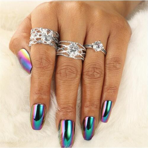 Zalzyywb Rings With Cubic Zirkonia For Women