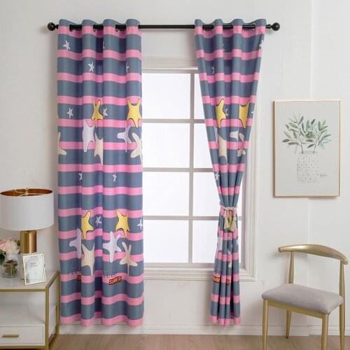 1Pc Starfish Strips Window Curtain Drape Home Balcony Living Room Bedroom Decor
