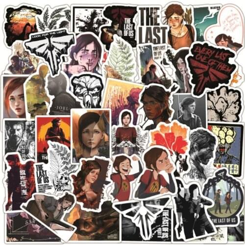 10/30/50Pcs Last survivor Graffiti Waterproof Skateboard Travel Suitcase Phone Laptop Luggage Stickers DIY Kids Girl Toys