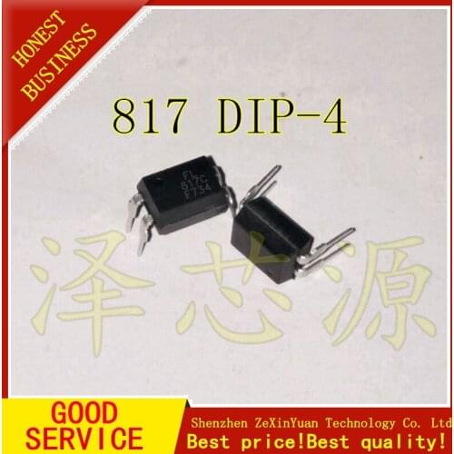 10PCS/LOT EL817C PC817 PC817C FL817C FL817 EL817 DIP-4 IN-LINE OPTOCOUPLER