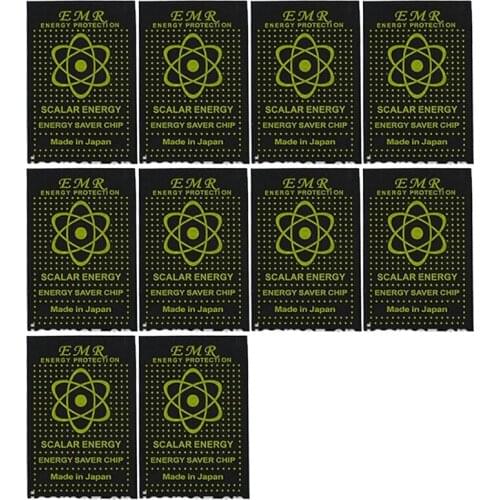 10Pcs Negative Ion Mobile Phone Anti-Radiation Stickers For Mobile Phones/Digital Cameras/Laptops Anti-Radiation Sticker