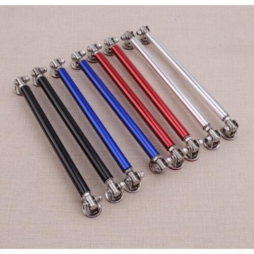 2pcs 15cm Adjustable Car Front Bumper Lip Splitter Strut Rod Tie Support Bars Accessories