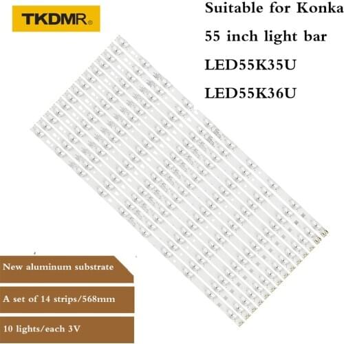 5 pieces of Konka 55-inch LED55K36U/A55U/S55U/55K35U/TCL H55V6000/LS55A51/LS55M31/LS55H510X/LS55H310G/LS55H3000W/LE55D88UD