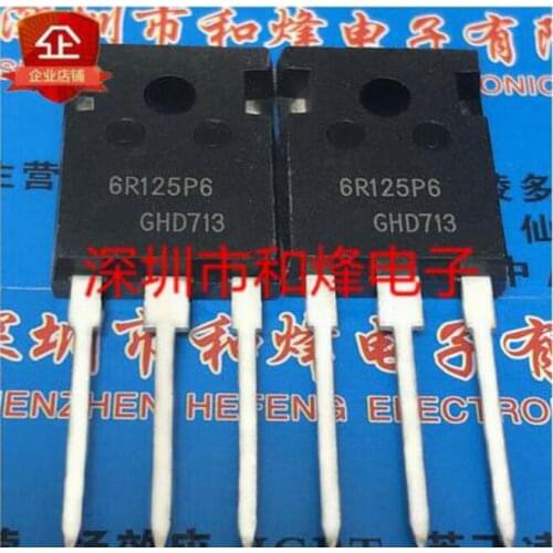 Free shipping 10PCS IPW60R125P6 6R125P6 TO-247 650V 30A