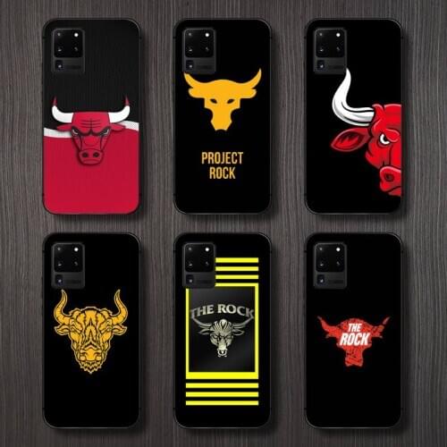 UA PROJECT ROCK Phone Case For Samsung galaxy S 7 8 9 10 20 edge A 6 10 20 30 50 51 70 note 10 plus