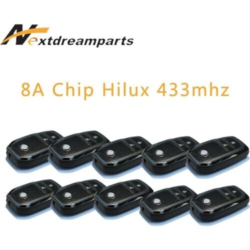 8A Chip Genuine Car Key for Toyota Hilux 433mhz 2 buttons FCCID BM1EW