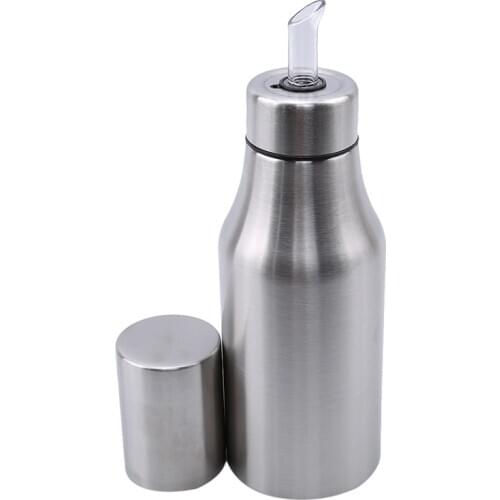 Stainless Steel Leak-proof Oil Bottle Oiler Spice Jar Vinegar Bottle Kitchen Supplies Storage Jar Oil Bottle Kitchen Tool