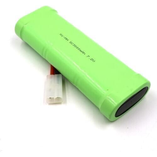 Customizable 7.2V(2PCS) 1300mAh NI CD DIY rechargeable battery pack for remote control toy car
