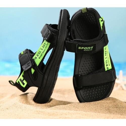 2021 Summer Kids Sandals Breathable Boys Sandals Soft Comfortable Sport Childrens Shoes Outdoor Beach Girls Lightweight Sandal