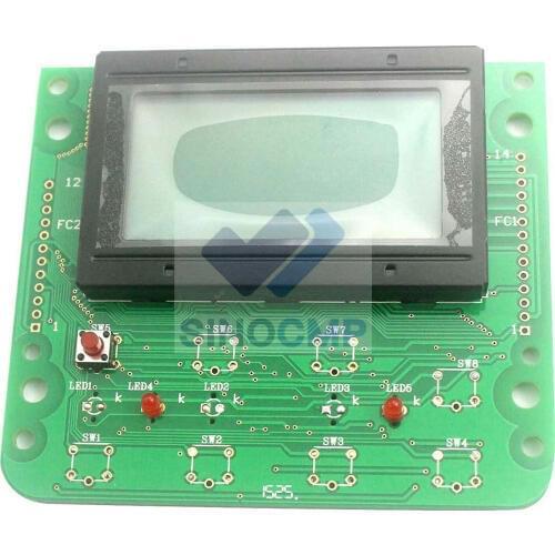 SK-6 SK200-6 LCD Screen Panel for Kobelco Excavator Monitor with 6 months warranty