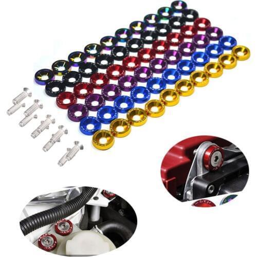 M6 JDM Car Hex Fasteners Washer Screws For fiat punto doblo 500 500x Panda Bravo Linea Croma 595 abarth