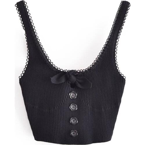 Yenkye Women's Cropped Tank Tops