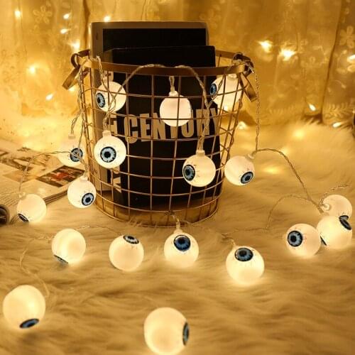 1.5M 10LEDs Halloween Pumpkin Ghost Skeletons Bat Spider Light String Festival Bar Halloween Ornament Home Party Decor
