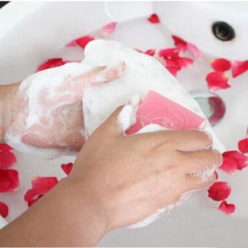1Pc Simply Facial Foaming Body Bubble Foam Use Less Cleanser Poseida Washing Product Face Cleansing Net