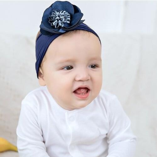 Daisy Children’s Headband Hot Sell Hair Accessories In Europe And America Simulation Flower Baby Elastic Headband Baby Hairband