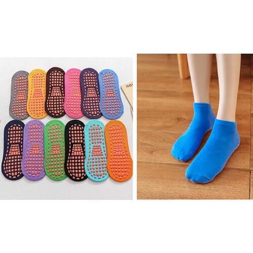 Kids Non - slip floor socks trampoline socks cotton children 's amusement park indoor/socks ankle new dispensing non-slip