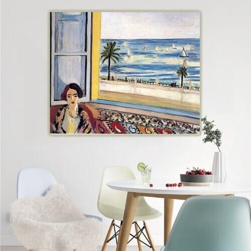 Holover Canvas Oil Painting Henri Matisse"Seated Woman Back Turned"Fauvism Post-impressionism Aesthetic Wall Art Home Decoration