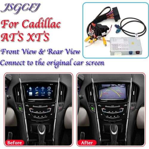 Rear View Parking Camera For Cadillac ATS XTS 2012~2021 Adapter Connect Original Car Upgrade System Screen Reverse CAM Decoder