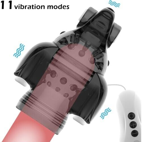 Glans Vibrator Male Masturbation Sex Toy For Male Glans Trainer Men Delay Lasting Trainer Bullet Vibrator for Men Penis Massager