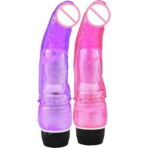 Soft Dildo Realistic Penis Sex Toys for Woman Vagina Massager Multi-speed Vibrating Stimulator Dicks Clitoris G-spot Vibrators
