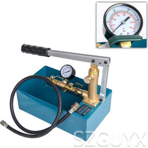 Manual 220V pipeline manual pressure test pump leak detector pressure pump ppr water pipe pressure gauge press