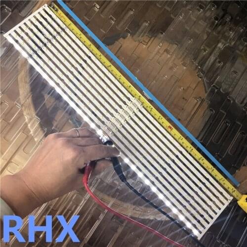 LED Backlight strip 28 lamp for Sam sung 43"TV UE43NU7100U AOT_43_NU7100F_2X28_3030C BN44-00947A 100%new