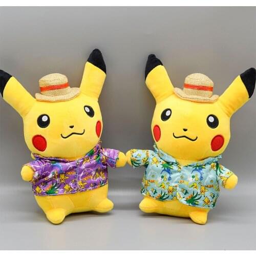 TAKARA TOMY Pokemon Plush Doll New Pokemon Stuffed Pikachu Soft Toy for Children Christmas Gifts 4doll/set 20cm