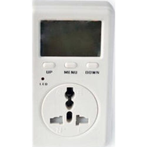 Smart Socket Mini WATT Electricity Power Energy Meter Ammeter Monitor AC Voltage, US American Version 110V 50Hz Universal Socket