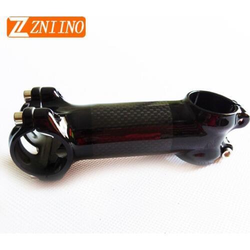 NO LOGO Bike Stem Bike Carbon Fibre Stem Bicycle Riser Stem MTB Road Bike 31.8mm Angle 6 Bicicleta Tallo Bicicleta potencia