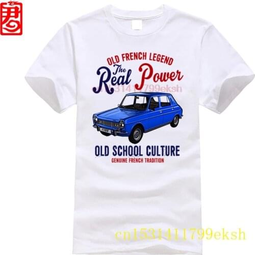 VINTAGE FRENCH CAR SIMCA 1100 - NEW COTTON T-SHIRT