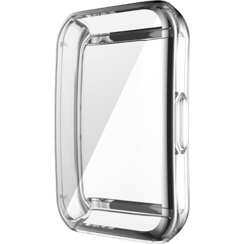 Strap Band Full Coverage Film Protective Case TPU Case For -Huawei Honor Band 6