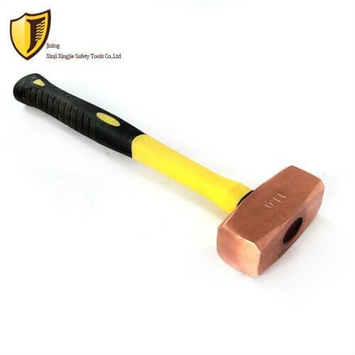 3kg,Red Copper German octagonal hammer , Explosion-proof hammer
