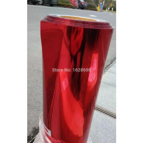 CDN-04 red color metallic heat transfer film vinyl for clothing/garments/t shirts with free shipping