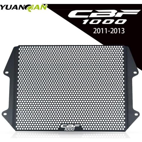 For Honda CBF1000 FA Black Motorcycle Radiator Guard Grille Grill Protector Cover CBF 1000 FA 2011-2013 12 Water Tank Protector