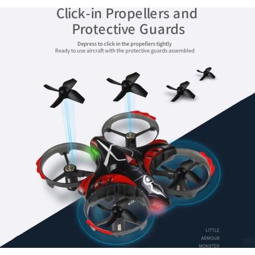 JJRC H56 2.4G 4-Axis Mini Drone RC Helicopter Infraed Hand Sensing Remote Control Quadcopter for kid Gift LED Light Gesture Hold