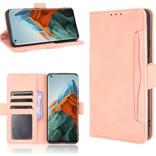 Leather Protective Sleeve Flip Phone Case Cover Multi-Card Slot Wallet Case for Mi 11 Pro 5G