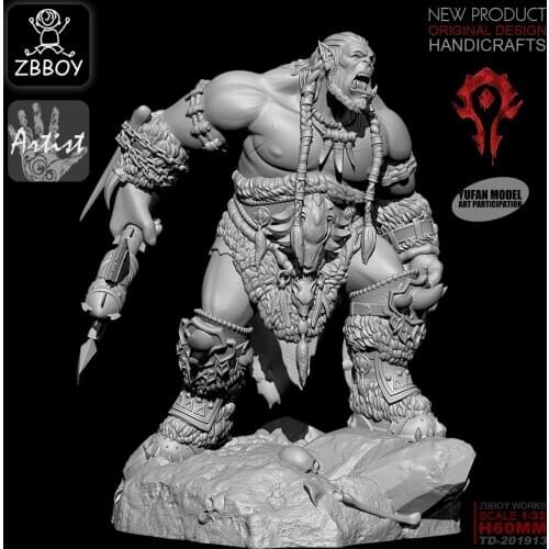 1/32 Resin Kits ZBBOY resin soldier mode self-assembled TD-201913