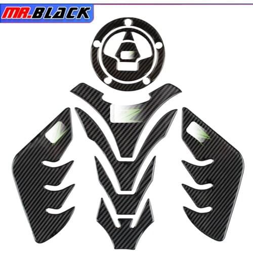 Z logo Motorcycle 3D Tank Pad Protective Decal Sticker For Kawasaki z750 Z800 Z1000