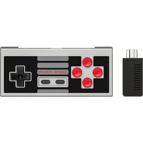 NEW 8BitDo N30 Classic Edition Bluetooth Gamepad For Switch NES30 Game Controller With Wireless Receiver