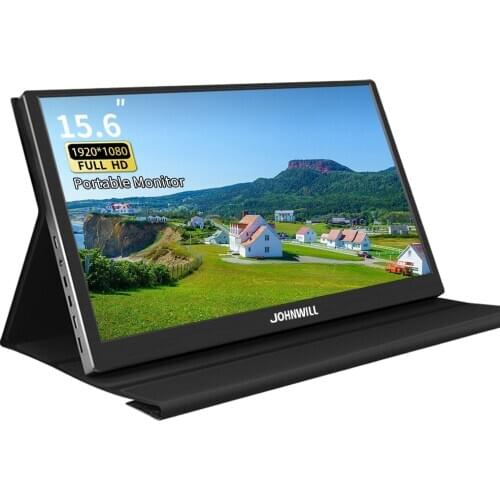 15.6-inch gaming laptop portable touch 1080P monitor with C USB HDMI port for PS5 Xbox PC phone laptop IPS monitor with audio