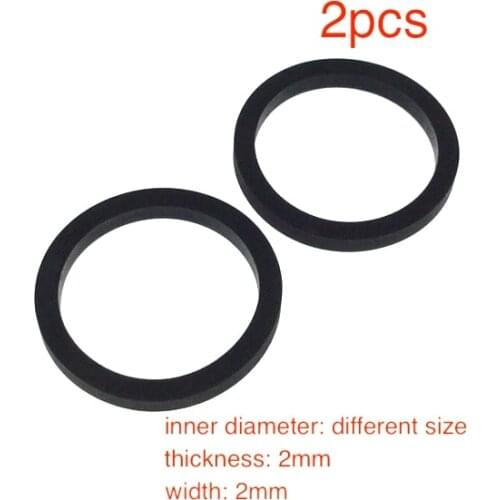 2pcs 2mm thickness width transmission rubber drive belt for walkman repeater cassette deck counter audio tape recorder