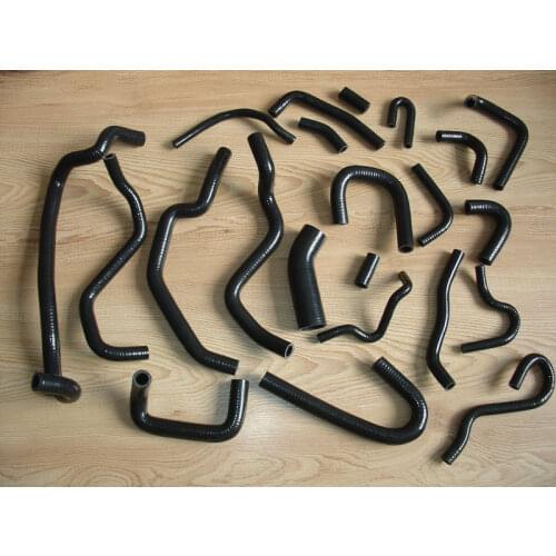 Silicone radiator heater hose 22PCS 1989-1994 For Nissan Silvia/180SX/200SX S13 CA18DET 99 91 92 93 94 High Performance