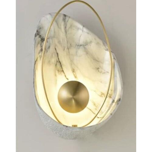 Vintage modern living room decoration nordic decoration home bed wall lamp wood corridor bedside lampara pared monkey lamp