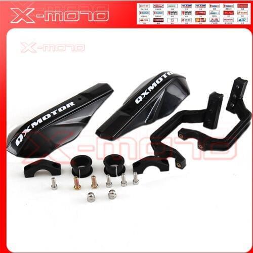 Handle bar Brush Bar Hand Guards Handguard Protector Protection Plastic 22mm 28mm Black Racing Pit Bike Street Bike Motorcycle