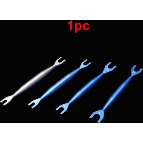 1pc 3.0 4.0 4.5 5.0 5.5 7.0 Mini Spanner Double Head Open End Wrench Turnbuckle Turner Header Gap RC Toy Car Model Repair Tools