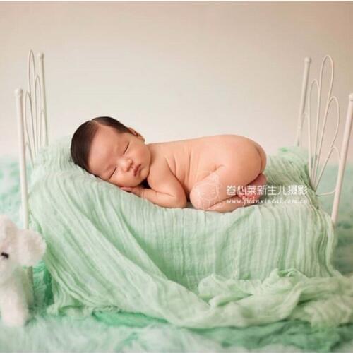 36cm x 100cm Newborn Cheesecloth Wrap Baby stretch Knit Layer Fabric Photography props